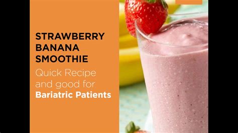 what high protein bariatric smoothie recipes